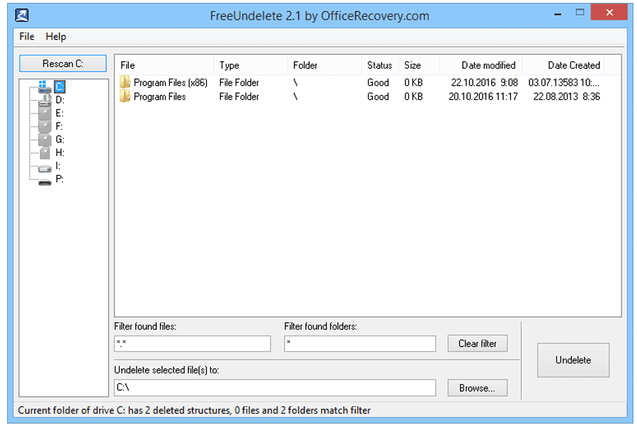 free undelete program for mac